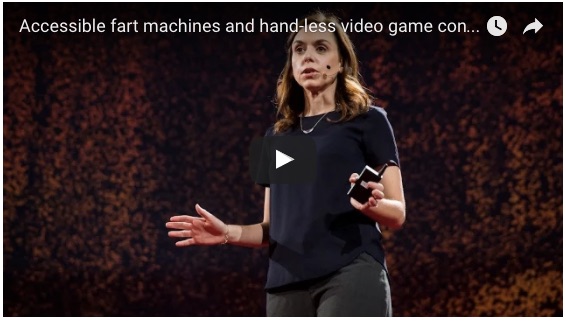 youtube screenshot of Holly Cohen's TED talk
